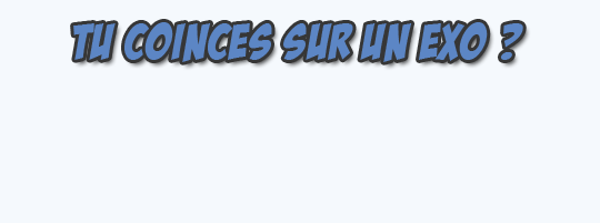 Besoin d'aide ?