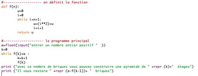 Programmer une suite récurrente avec Python - Mathématiques - E-Bahut ...